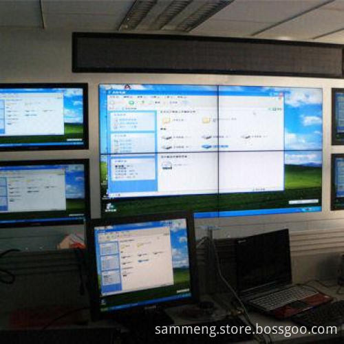 LCD Video Wall Screen Display, 5.3mm Bezel 46-inch Advertising, Full HD 1,920 x 1,080P Resolution